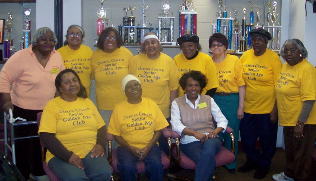Seniors at the Golden Age Club Dayton. Ohio