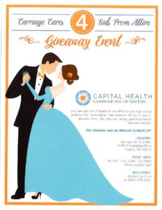 Carriage Cares 4 kids Prom Attire @ Carriage Inn of Dayton | Dayton | Ohio | United States